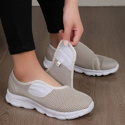 Casual Orthopedic Wide Fit Shoes For Swollen Feet Diabetic Walking Comfort 9
