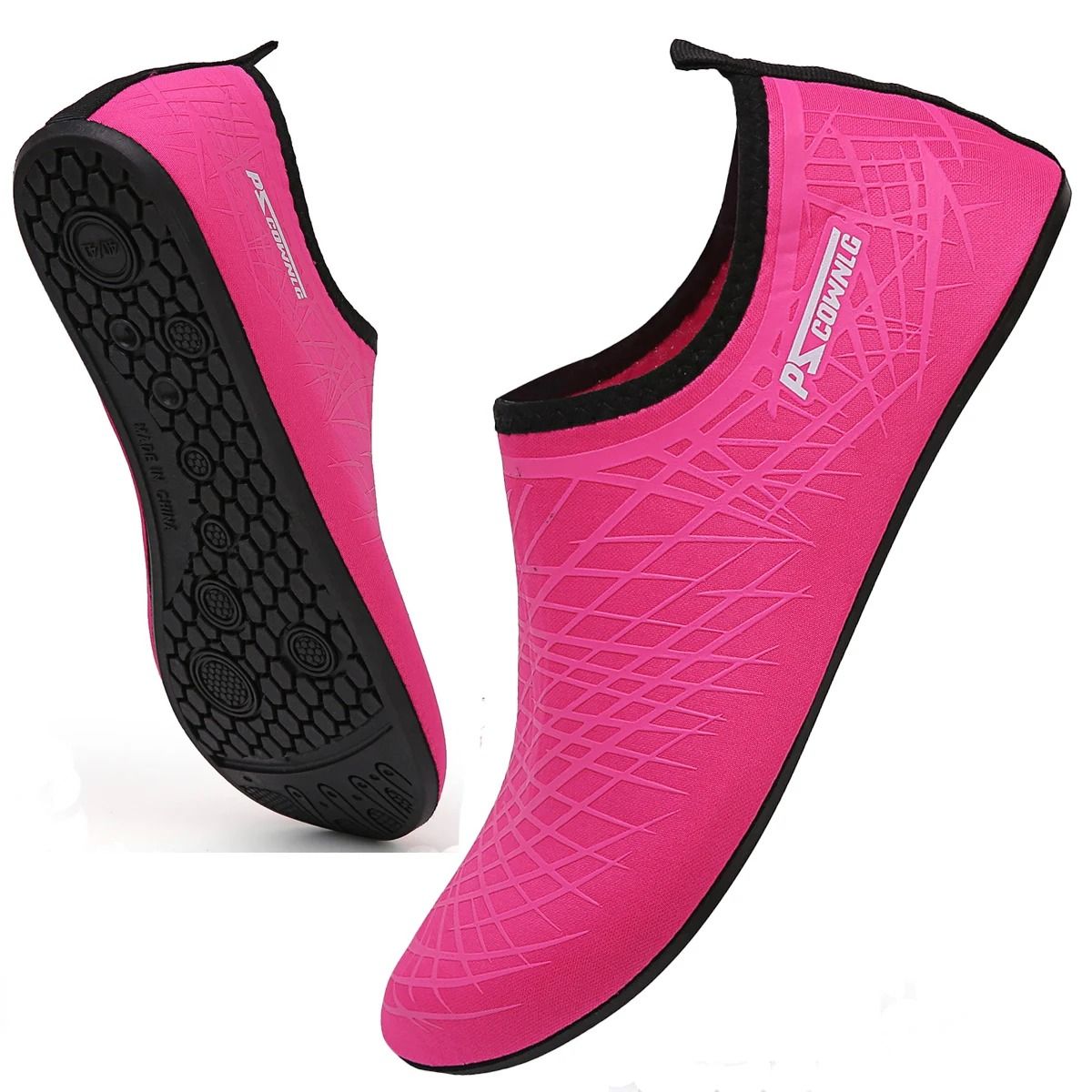 Water Sports Shoes Barefoot Quick Dry Slip On Aqua Yoga Socks 8