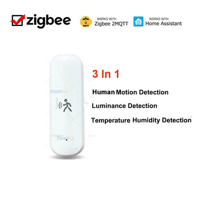 ZigBee Motion Sensor With Temperature And Humidity Radar Detection Smart Home Security 7