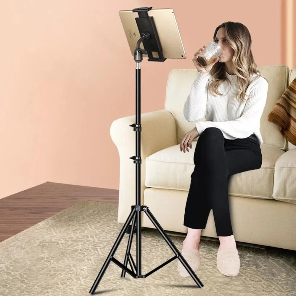 Adjustable Tripod Tablet Floor Stand For IPad And Tablets 413 Inch 2