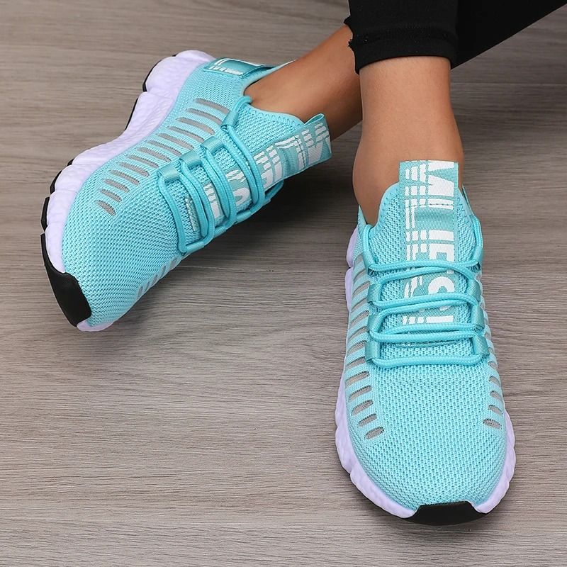 Women Platform Sports Shoes Breathable Outdoor Walking Sneakers 9