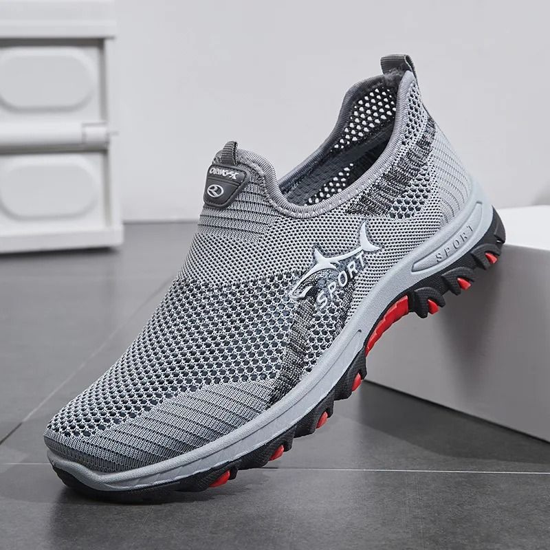 Men Summer Mesh Sneakers Lightweight Casual Walking Shoes