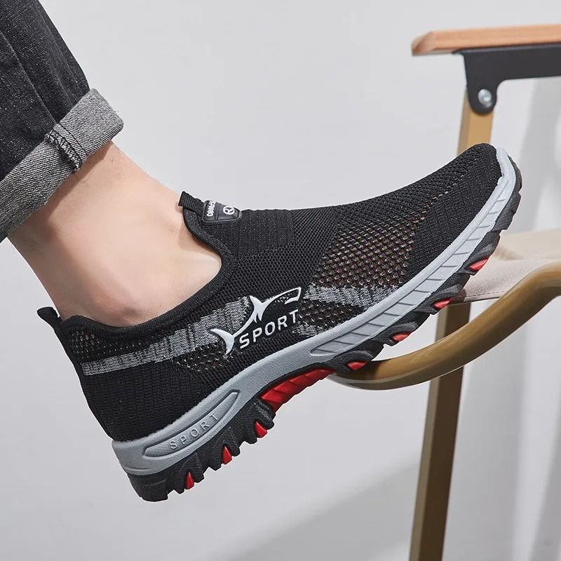 Men Summer Mesh Sneakers Lightweight Casual Walking Shoes 3