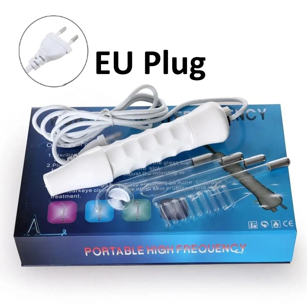 High Frequency Skin Therapy Wand Portable Handheld For Acne And Wrinkle Care 8