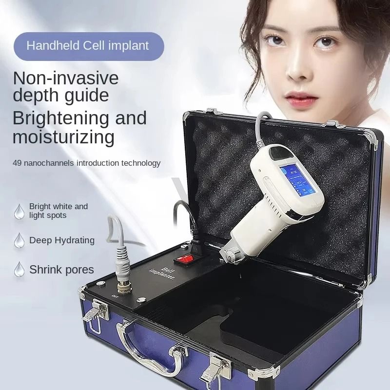 Handheld Cell Planting Mesotherapy Gun for Skin Whitening and Product Absorption