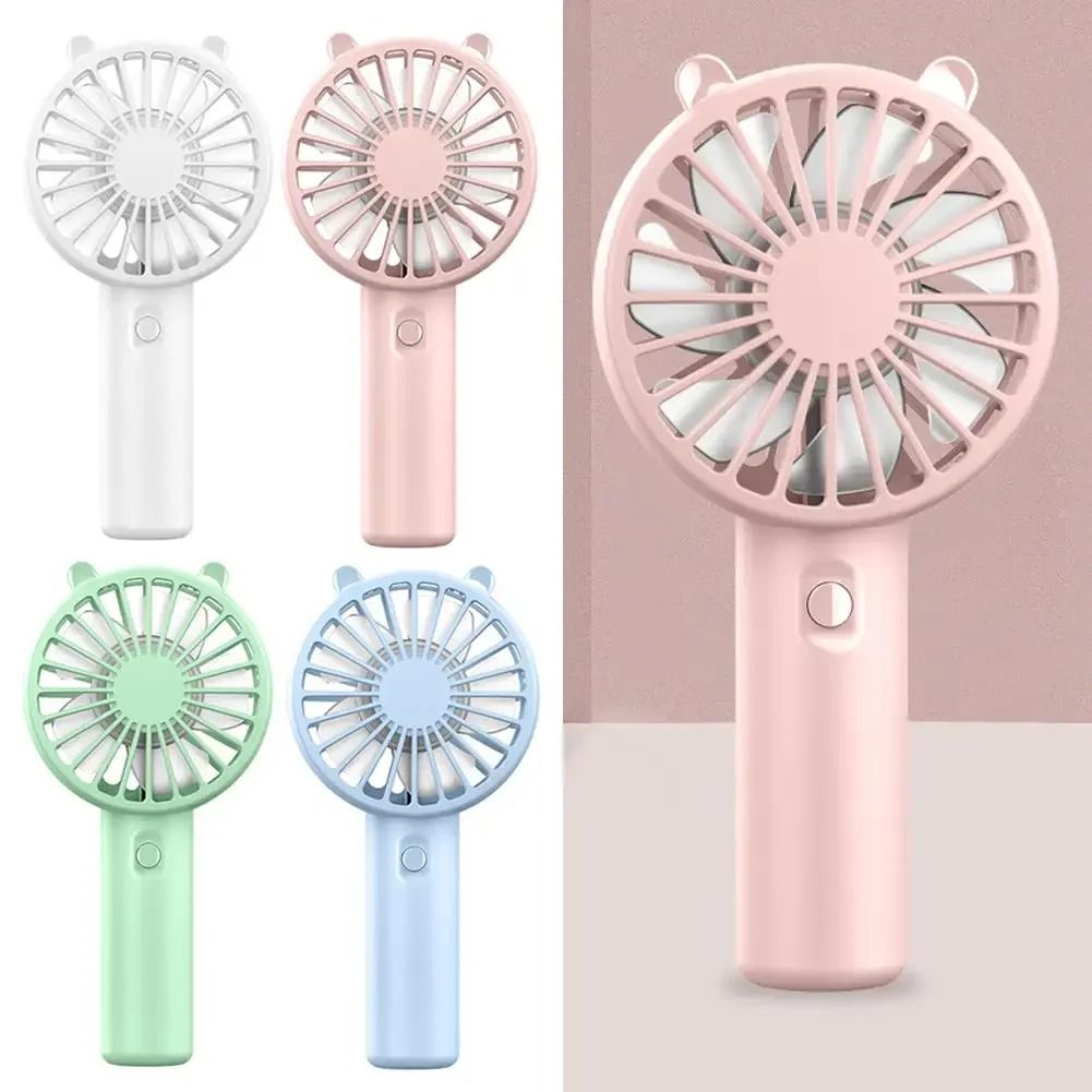 Portable Handheld Fan Mini USB Rechargeable Cooling Desk Fan 1