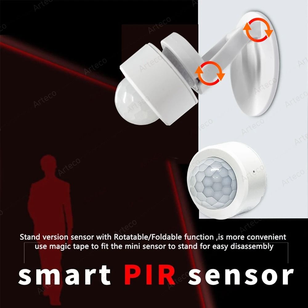Zigbee Smart PIR Motion Sensor Infrared Human Body Detector Security Alarm 5