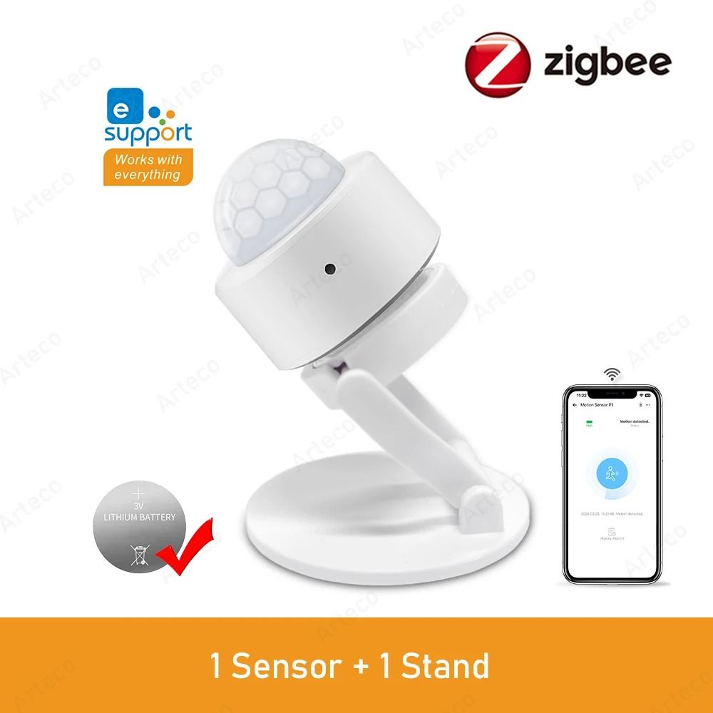 Zigbee Smart PIR Motion Sensor Infrared Human Body Detector Security Alarm 7