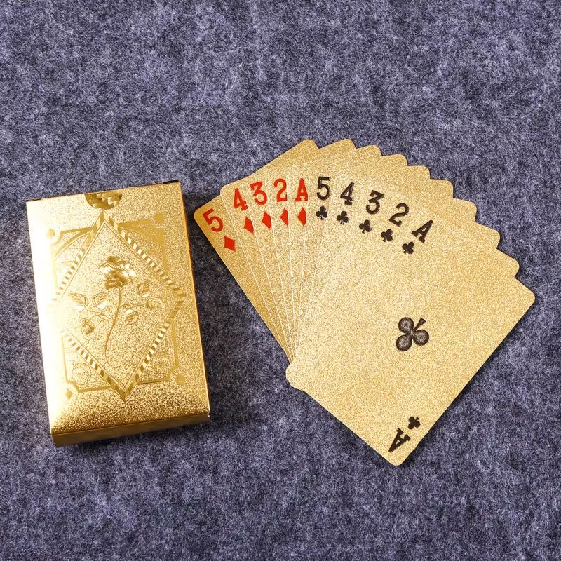 Luxury Waterproof Playing Cards  Sleek Black Poker Deck For Magic Parties  Game Nights 17