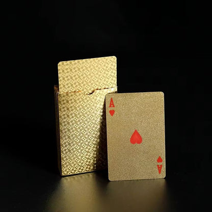 Luxury Waterproof Playing Cards  Sleek Black Poker Deck For Magic Parties  Game Nights 3
