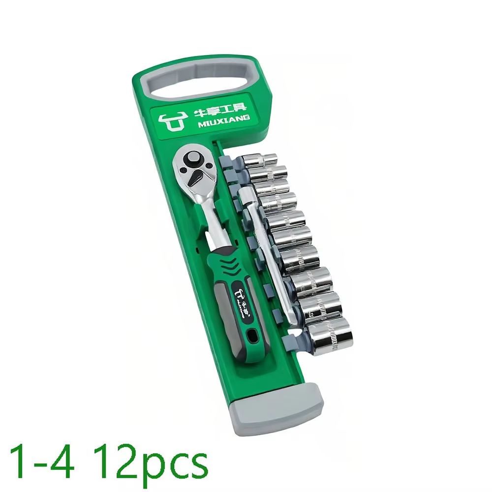ProFix 46in1 Socket Sleeve Wrench  Ratchet Tool Kit For Auto Repair 15