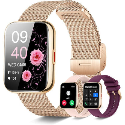 HD Smart Watch Answer Make Calls, AI Voice Smart Watch for Women, Sport Watch for Android iPhone