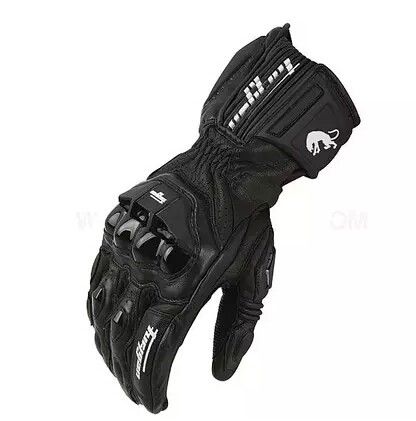 Men Leather Motorcycle Gloves Windproof Motocross Mittens Touch Screen Motorbike Safety Protection 2