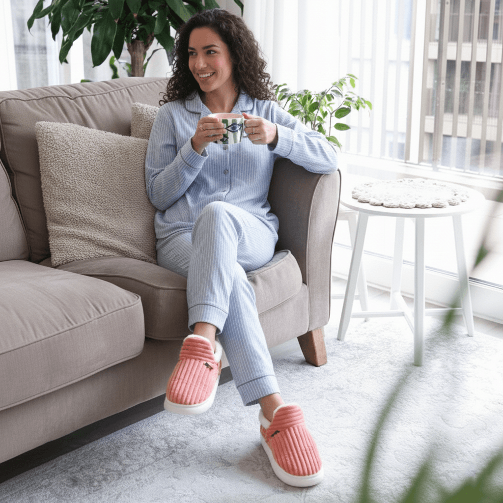 Soft Fuzzy Winter Slippers For Women With Plush Lining And Non Slip Sole For Indoor Warmth And All  8