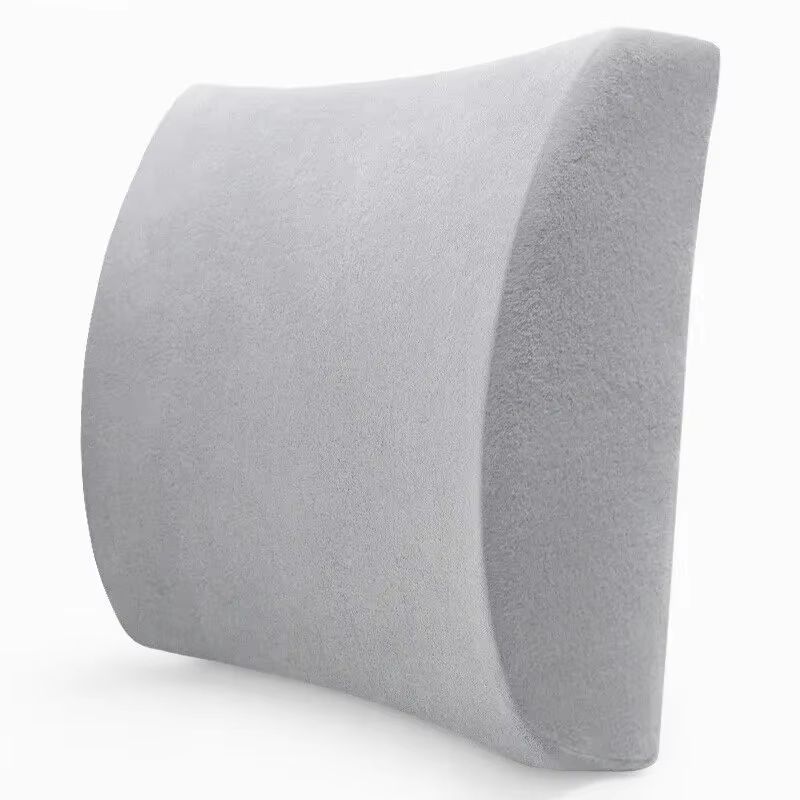 Memory Foam Lumbar Support Pillow  Ergonomic Car Seat  Office Chair Cushion With Breathable Mesh Co 8