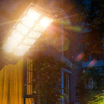 504LED UltraBright Solar Street Light  Wide Angle Motion Sensor Remote Control EnergyEfficient Wate