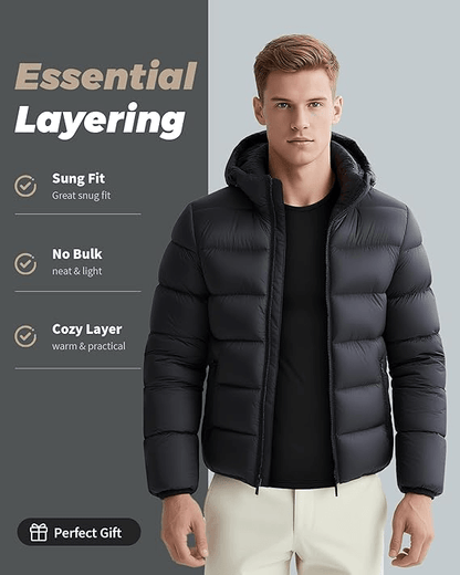 Mens Thermal Underwear Set Long Sleeve Top And Bottom 1