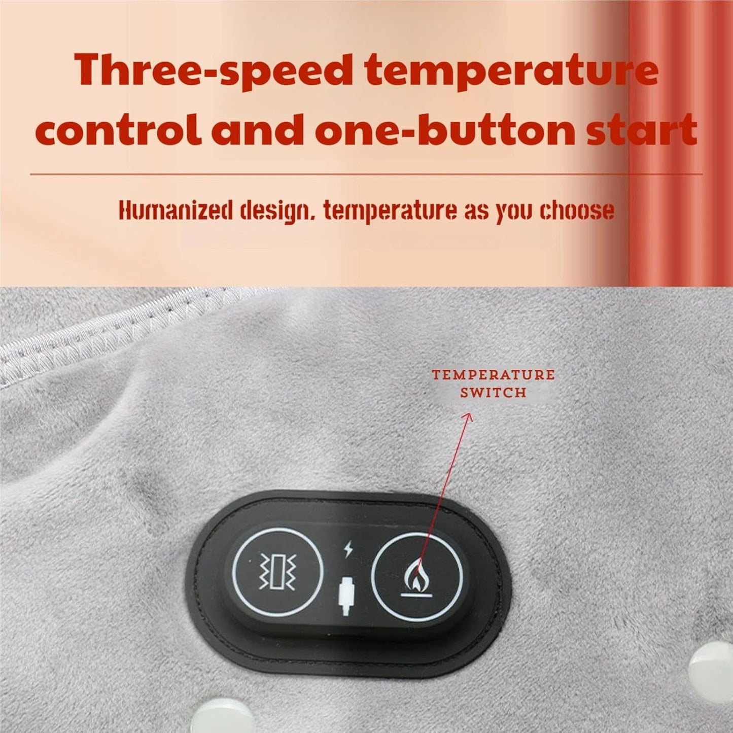 Electric Heating Neck And Shoulder Massager With Infrared Therapy 1