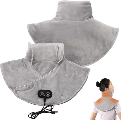 Electric Heating Neck and Shoulder Massager with Infrared Therapy