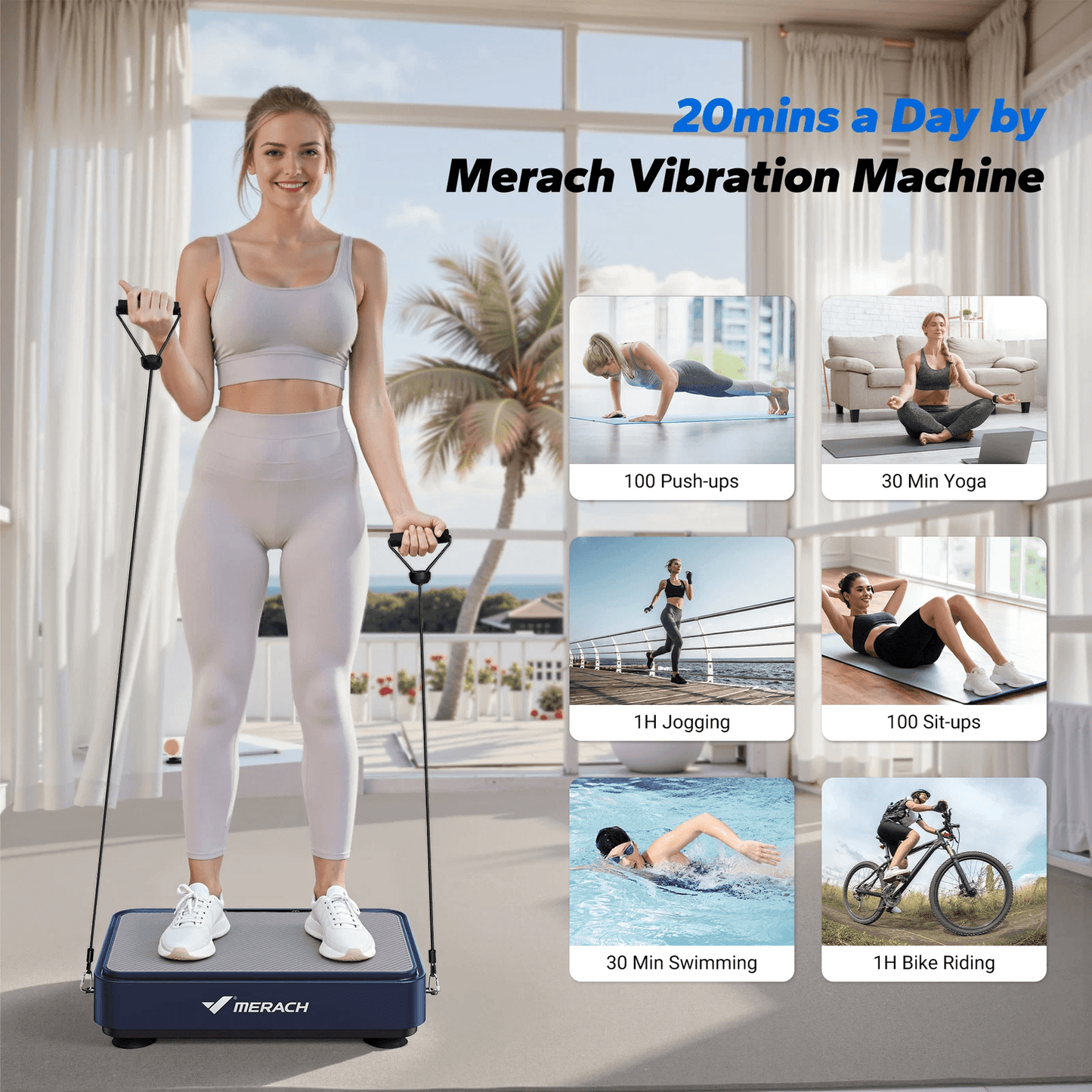 Vibration Plate For Lymphatic Drainage Pain Relief Sleep Help Fat Burning  Weight Loss Exercise Mac 9