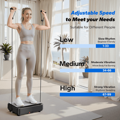Vibration Plate For Lymphatic Drainage Pain Relief Sleep Help Fat Burning  Weight Loss Exercise Mac 2