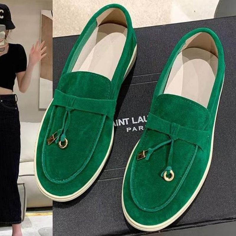 Everyday Comfort Retro SoftLeather SlipOn Flats 16