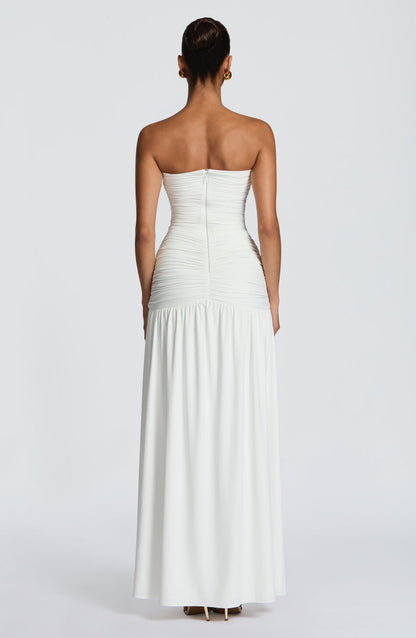Junia Maxi Dress - White