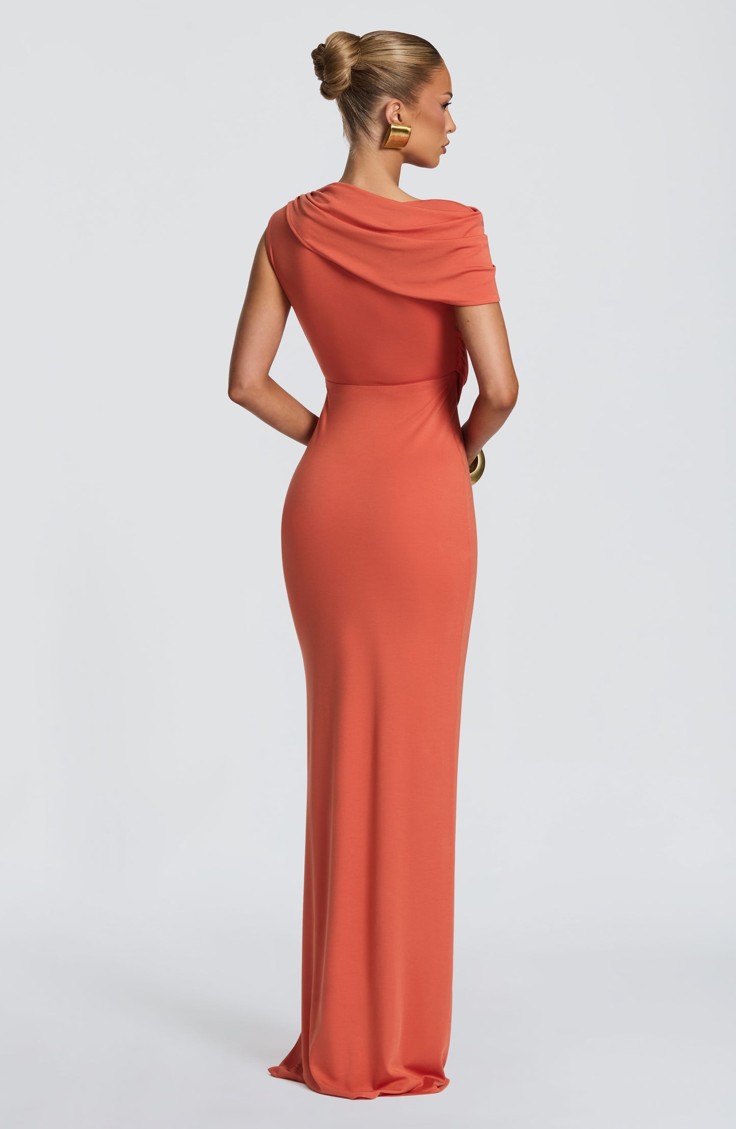 Kalina Maxi Dress - Burnt Orange
