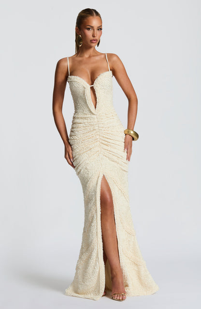Lysandra Maxi Dress - Ivory