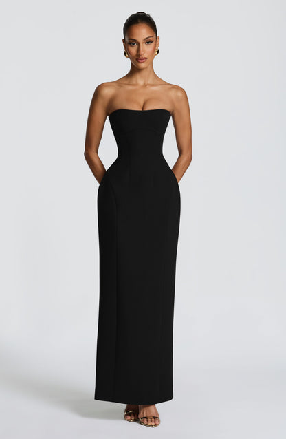 Manon Maxi Dress - Black