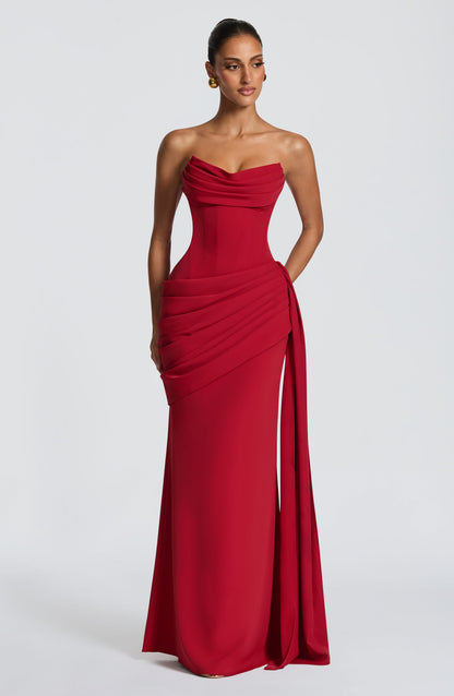 Matisse Maxi Dress - Deep Red