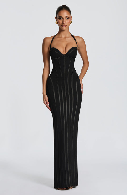 Nigella Maxi Dress - Black