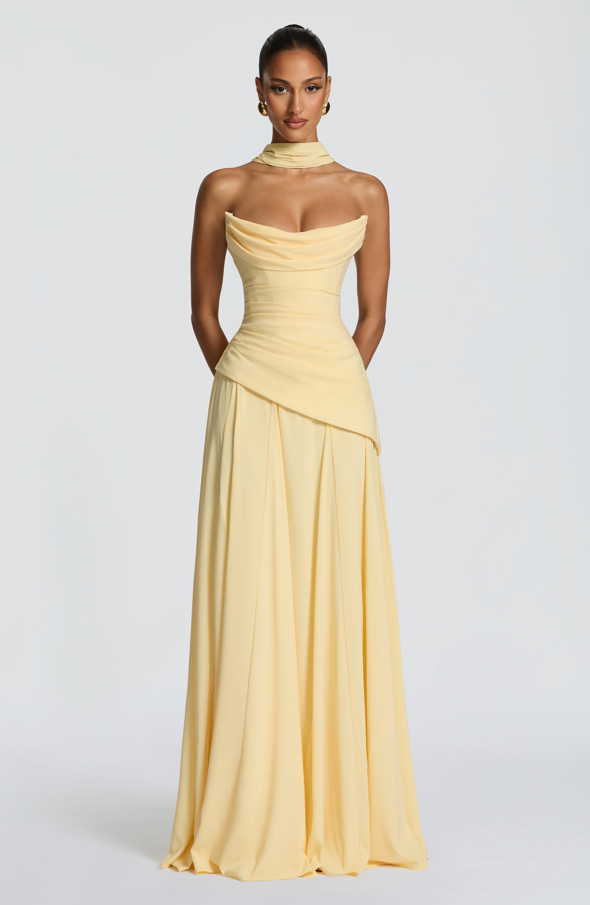 Patricia Maxi Dress - Lemon