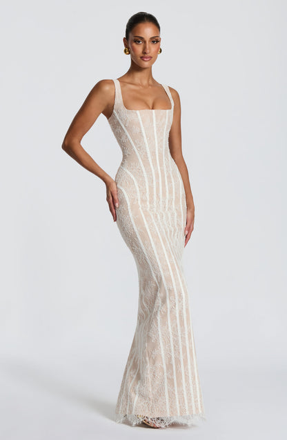 Polina Maxi Dress - Ivory