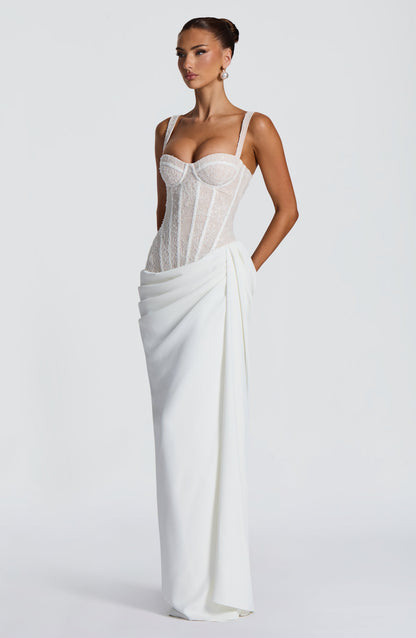 Seren Maxi Dress - Ivory