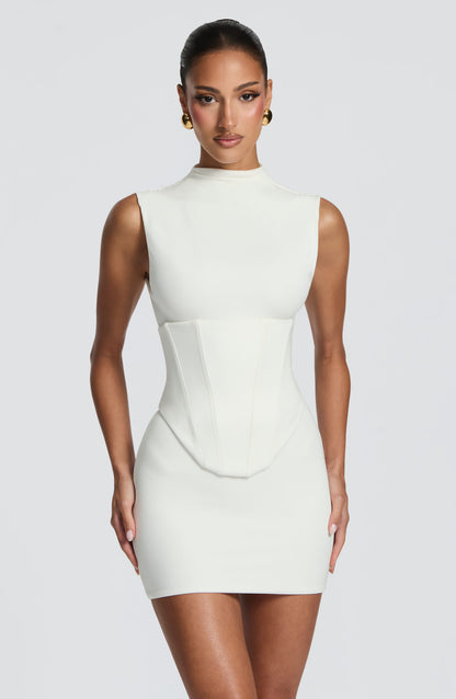 Soline Mini Dress - Ivory