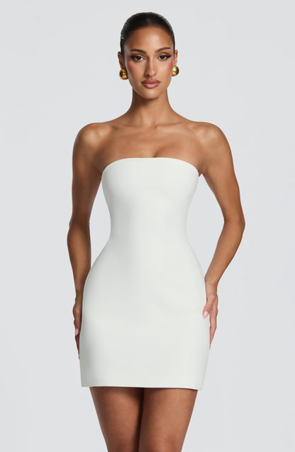 Tamsin Mini Dress - Ivory