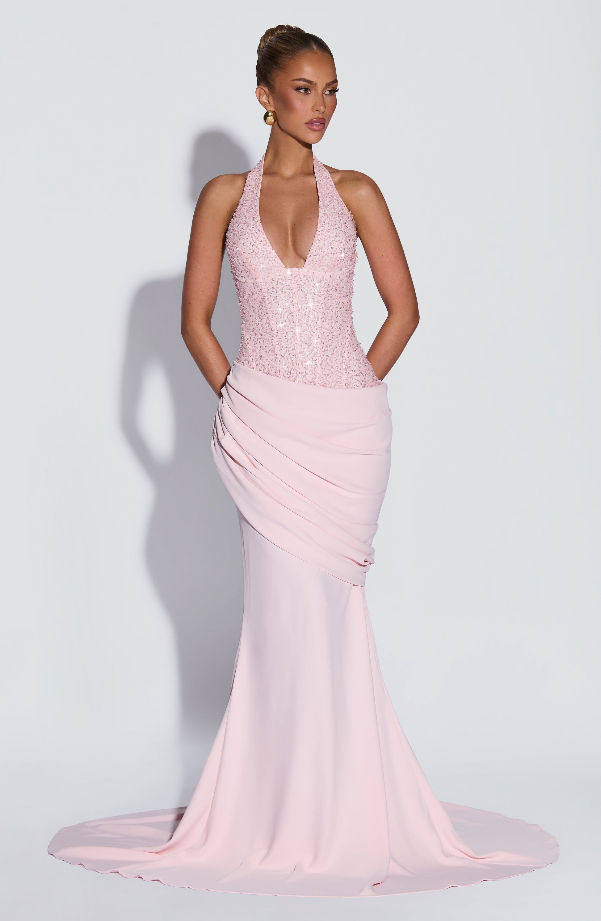 Taylor Gown - Blush