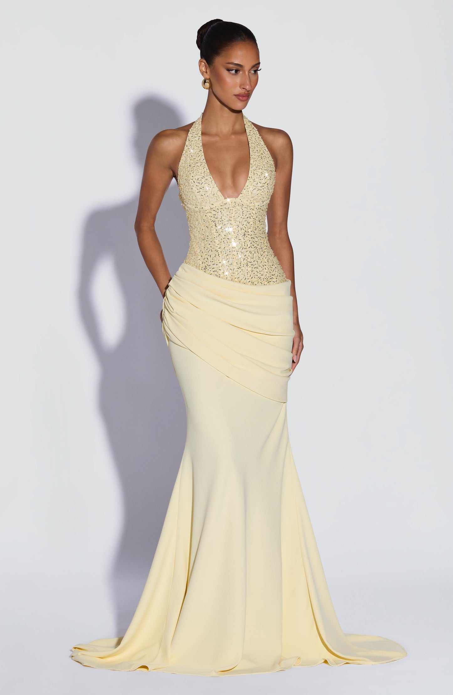 Taylor Gown - Lemon