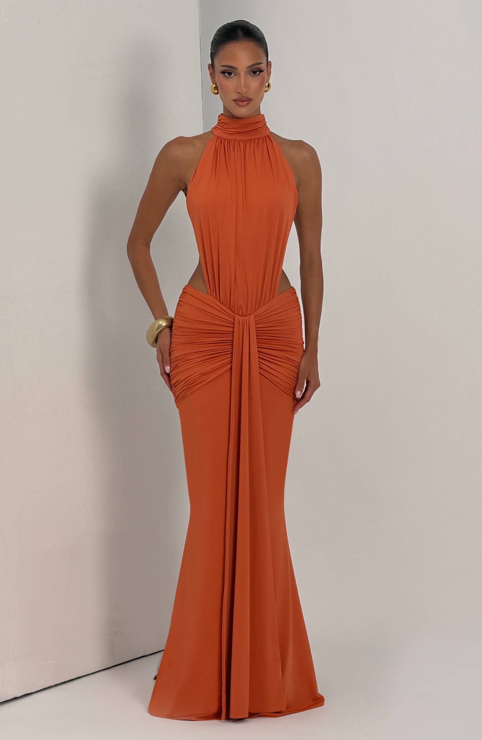 Thekla Maxi Dress - Burnt Orange