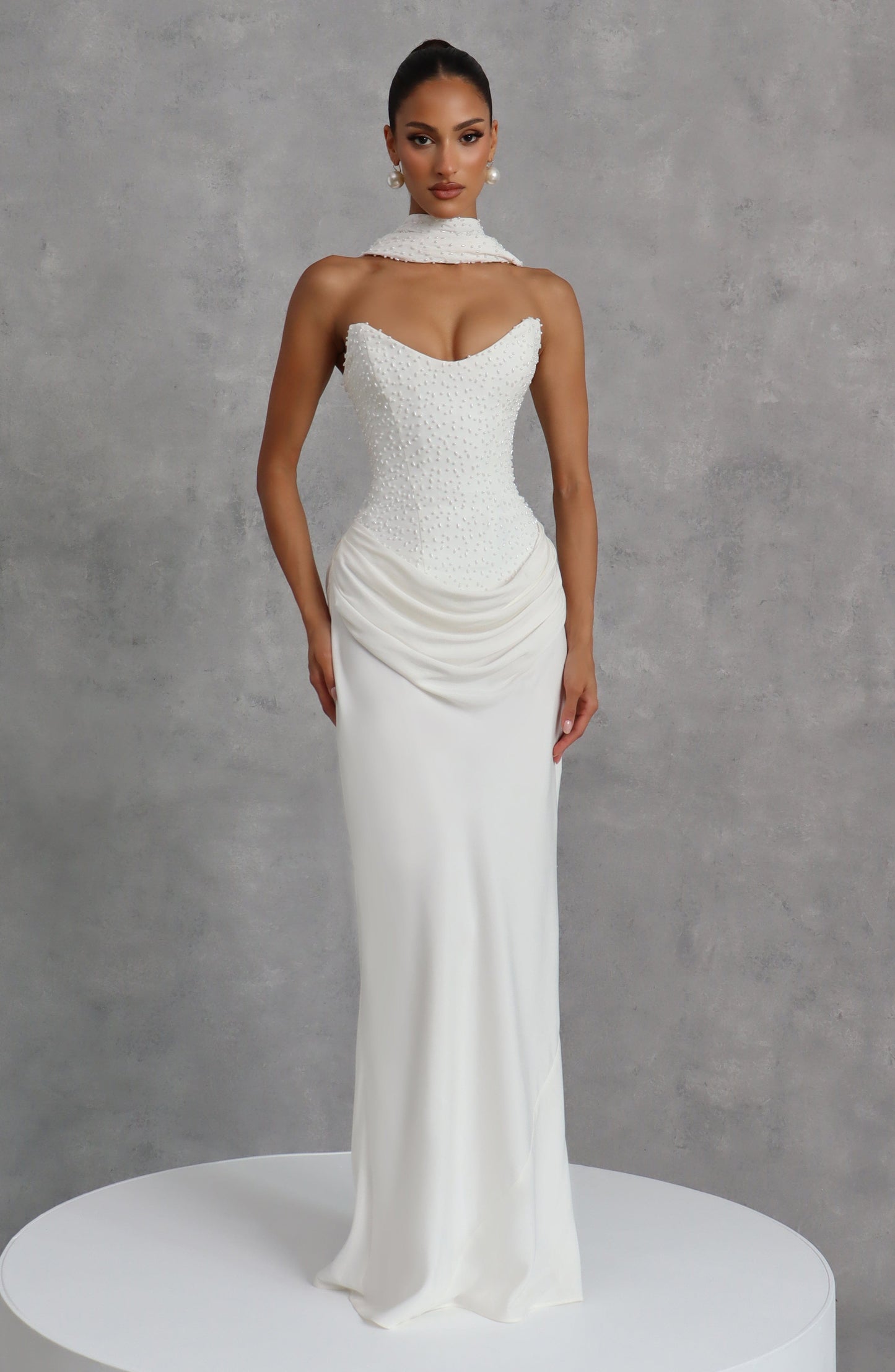 Tindra Maxi Dress - Ivory