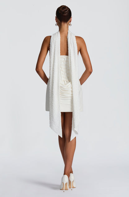 Tindra Mini Dress - Ivory