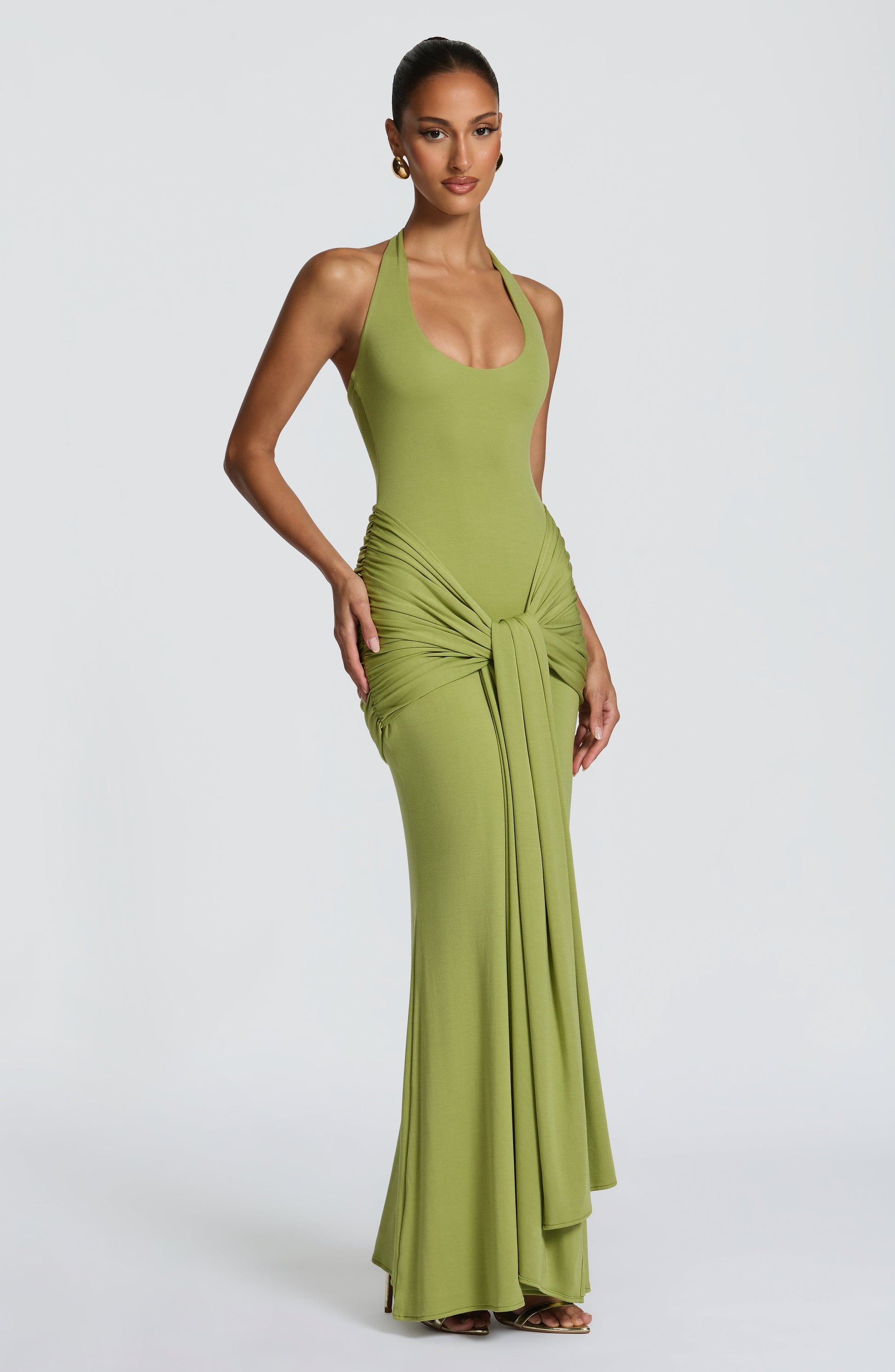 Veneda Maxi Dress - Olive