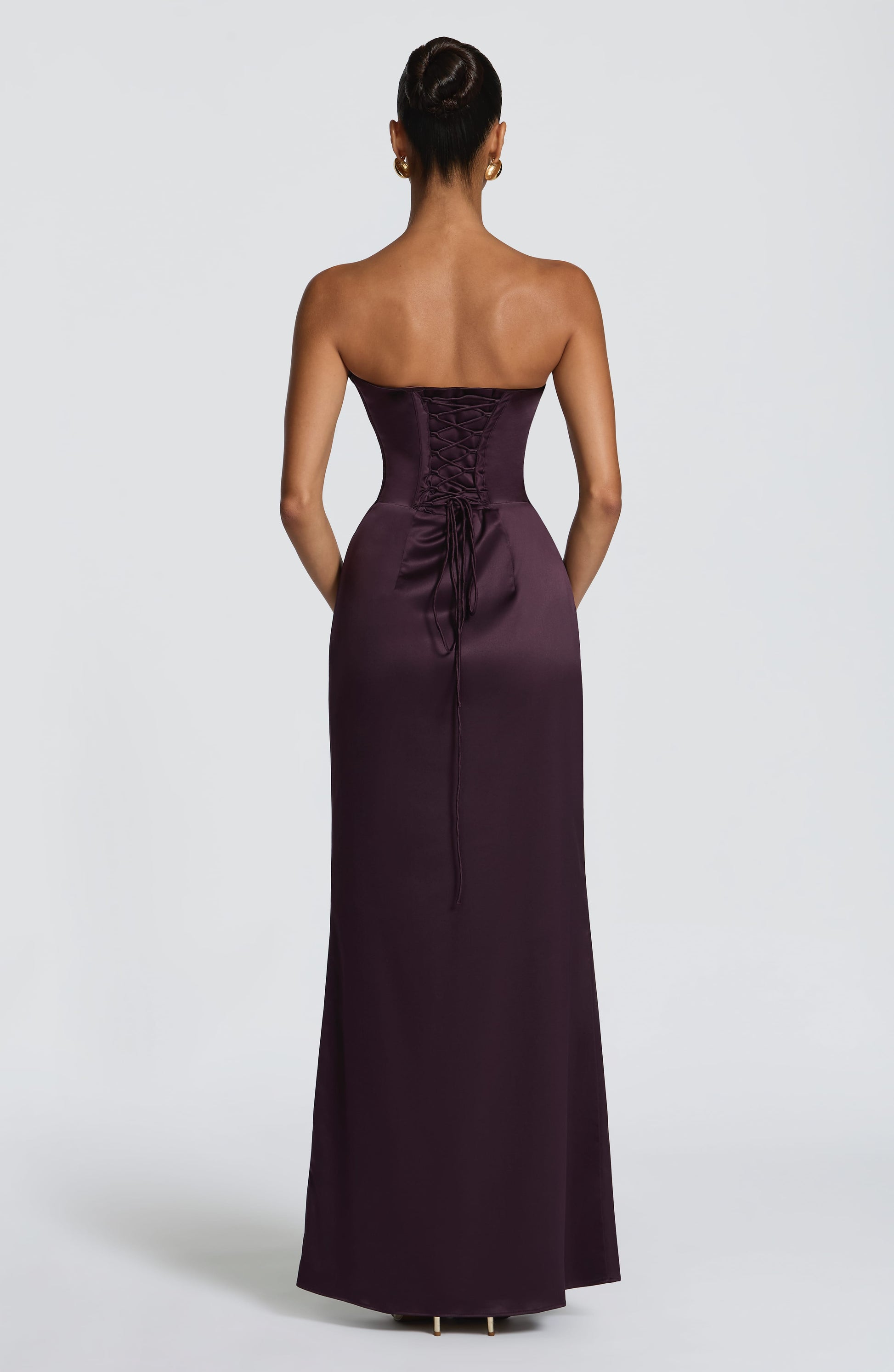 Vessa Maxi Dress - Plum