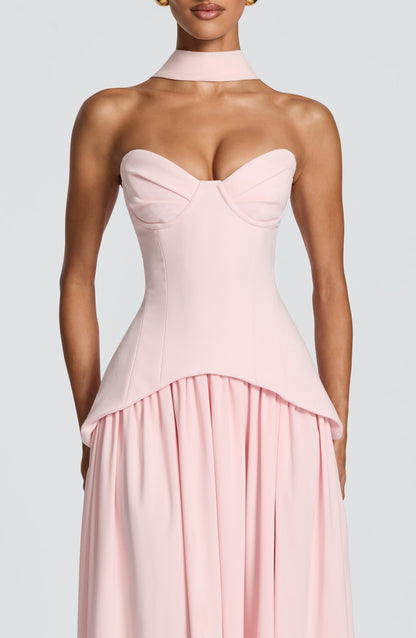 Vietta Maxi Dress - Blush