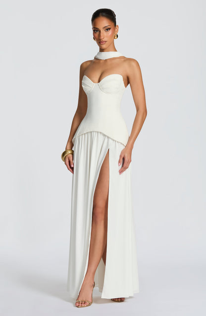 Vietta Maxi Dress - Ivory